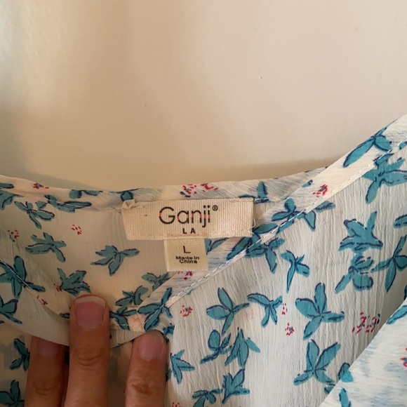 Ganji LA sheer floral top - Picture 5 of 7